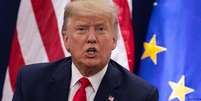 "Há muitos anos eles vêm obtendo vantagens sobre o nosso país", disse Trump sobre a UE  Foto: DW / Deutsche Welle