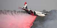 Avião cai na Austrália e mata 3 bombeiros norte-americanos  Foto: EPA / Ansa