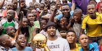 Serge Ibaka saiu das ruas do Congo para ser campeão da NBA  Foto: Reprodução