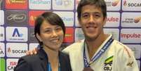 Eduardo Yudy fatura mais um bronze para o Brasil em Grand Prix de judô  Foto: CBJ/Divulgação / Estadão