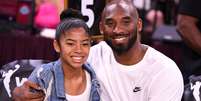 Kobe Bryant e a filha Gianna em uma partida de basquete em Las Vegas
27/07/2019
Stephen R. Sylvanie-USA TODAY Sports  Foto: Reuters