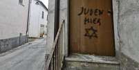 Picha&ccedil;&atilde;o antissemita na casa do filho de uma sobrevivente do Holocausto na It&aacute;lia  Foto: ANSA / Ansa - Brasil