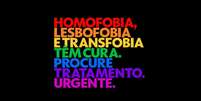 Vídeo produzido pela Globo sugere que o preconceito é uma doença que precisa ser tratada  Foto: TV Globo / Divulgação