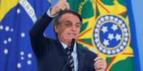 Bolsonaro fala durante eveno no Planalto 29/1/2020 REUTERS/Adriano Machado  Foto: Reuters