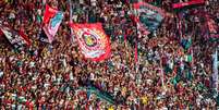 Torcida do Flamengo diante do Resende, segunda última (Foto: Paula Reis / Flamengo)  Foto: Lance!