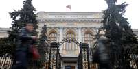Sede do banco central da Rússia em Moscou. REUTERS/Maxim Shemetov  Foto: Reuters