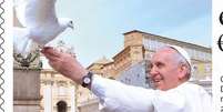 Papa Francisco ganha selos inspirados em encíclica ambiental  Foto: Ansa / Ansa - Brasil