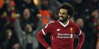 Salah pode perder início da temporada do Liverpool (Foto: Paul ELLIS / AFP)  Foto: Lance!