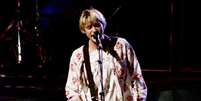 Kurt Cobain em apresentação pelo Nirvana em Los Angeles  Foto: Lee Celano  / Reuters