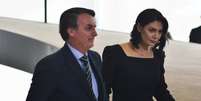 Jair e Michelle Bolsonaro.  Foto: Renato Costa / Frame Photo / Estadão