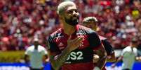 Gabigol tem média de um gol por jogo em 2020 (Foto: Alexandre Vidal / Flamengo)  Foto: Lance!