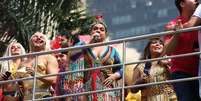 Bloco da Preta foi uma das grandes atrações do fim de semana no Rio de Janeiro  Foto: AGNEWS