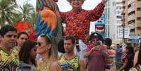 Miniatura do Galo da Madrugada no Carnaval do Recife, em 2019.   Foto:  Anderson Maia / Divulgação