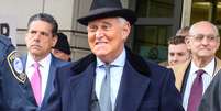 Roger Stone deixa tribunal ap&oacute;s ser condenado a mais de 3 anos de pris&atilde;o
20/02/2020
REUTERS/Mary F. Calvert  Foto: Reuters