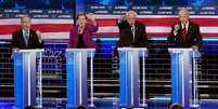 Pré-candidatos democratas participam de debate em Las Vegas, Nevada
19/02/2020
REUTERS/Mike Blake  Foto: Reuters