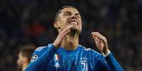 Cristiano Ronaldo passou em branco na derrota da Juve.  Foto: Eric Gaillard / Reuters