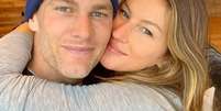 A modelo Gisele Bündchen e o marido, o jogador Tom Brady.   Foto: Instagram/@gisele / Estadão Conteúdo