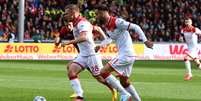 Jogadores do Fortuna Dusseldorf na &uacute;ltima partida (Foto: Divulga&ccedil;&atilde;o/Fortuna Dusseldorf)  Foto: Gazeta Esportiva