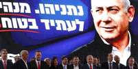 O primeiro-ministro Benjamin Netanyahu está tentando um quinto mandato  Foto: AFP / BBC News Brasil
