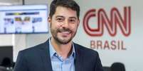 O jornalista&nbsp;Evaristo Costa  Foto: Instagram/@cnnbrasil / Estad&atilde;o Conte&uacute;do