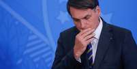 Presidente Jair Bolsonaro em cerim&ocirc;nia no Pal&aacute;cio do Planalto   Foto: Adriano Machado / Reuters