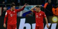 Kimmich marcou o gol da vitória do Bayern (Foto: SASCHA SCHUERMANN / AFP)  Foto: Lance!