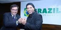 Ronaldinho foi embaixador do turismo do governo de Jair Bolsonaro (Foto: Divulgação/Instagram)  Foto: LANCE!