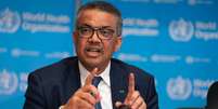 Tedros Adhanom Ghebreyesus, diretor-geral da Organização Mundial da Saúde.  Foto: Twitter/OMS / Estadão