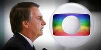 Presidente Bolsonaro intensificou o conflito com a imprensa que considera "inimiga"  Foto: Fotomontagem: Blog Sala de TV / Alan Santos/Presidência da República 