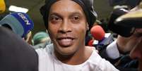 Ronaldinho Gaúcho é alvo de investigação no Paraguai.  Foto: Jorge Adorno / Reuters