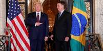 Trump recebeu Bolsonaro na Flórida  Foto: DW / Deutsche Welle
