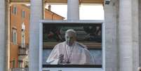 Papa faz oração do Angelus via transmissão na internet  Foto: ANSA / Ansa