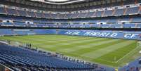 Santiago Bernabéu não receberá público nos dois próximos jogos do Real Madrid pelo Campeonato Espanhol (Divulgação Real Madrid)  Foto: Lance!