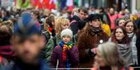 Ativista do clima Greta Thunberg durante protesto em Bruxelas
06/03/2020
REUTERS/Johanna Geron  Foto: Reuters