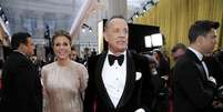 Tom Hanks e Rita Wilson na cerimônia do Oscar deste ano 
09/02/2020
REUTERS/Mike Blake  Foto: Reuters