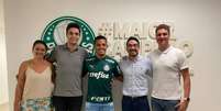 Gabriel Menino renovou o contrato com o Palmeiras at&eacute; dezembro de 2024 (Foto: Divulga&ccedil;&atilde;o/SEP)  Foto: Gazeta Esportiva