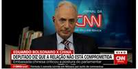 Waack ressaltou a importância de a população seguir a quarentena imposta pelos governos  Foto: CNN Brasil / Reprodução
