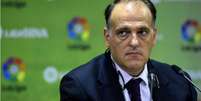 Javier Tebas está em seu terceiro mandato à frente da Ligade Fútbol Profesional (Foto: AFP)  Foto: Lance!