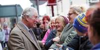 Príncipe Charles visita cidade de Pontypridd no País de Gales 21/2/2020 Chris Jackson/Pool via REUTERS  Foto: Reuters