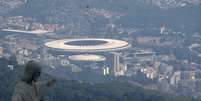 Imagem aérea do complexo do Maracanã, na zona norte do Rio de Janeiro
26/03/2020
REUTERS/Ricardo Moraes  Foto: Reuters