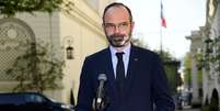 Primeiro-ministro da França, Edouard Philippe, em Paris
27/03/2020
Bertrand Guay/Pool via REUTERS  Foto: Reuters