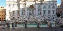 Fontana di Trevi está fechada para turistas e moradores para evitar aglomerações  Foto: ANSA / Ansa - Brasil