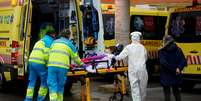 Hospital recebe pacientes em Madri, Espanha, durante pandemia de coronavírus 
30/03/2020
REUTERS/Juan Medina  Foto: Reuters