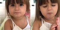 Juju Teofilo, que aparece no vídeo, tem 4 anos de idade, e mais de 900 mil seguidores  Foto: Instagram / @jujuteofilo / Estadão