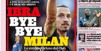 Ibrahimovic deve estar de saída do Milan (Foto: Reprodução)  Foto: Gazeta Esportiva