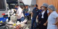Pinheiros anuncia a doação de uma tonelada de alimentos  Foto: Divulgação/ Pinheiros / Estadão