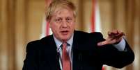 Premiê britânico, Boris Johnson, durante pronunciamento em Londres
12/03/2020 REUTERS/Simon Dawson/Pool  Foto: Reuters