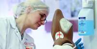 Fábrica de chocolate alemã em Pirmasens 9/4/2020 REUTERS/Ralph Orlowski  Foto: Reuters