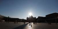 Praça de São Pedro, em Roma, Itália, 10/04/2020. REUTERS/Yara Nardi    Foto: Reuters