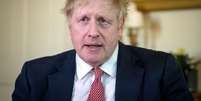 Em mensagem de vídeo, Boris Johnson diz que médicos salvaram sua vida  Foto: Reuters